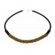COLLAR PLATA SEDA CRISTAL