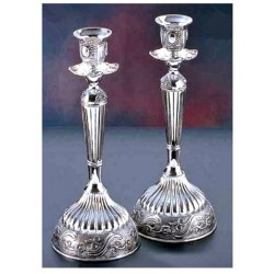 Candelabro Set, 2 unidades, bañados en Plata