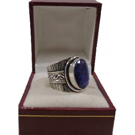 ANILLO  PLATA  LAPISLAZULI