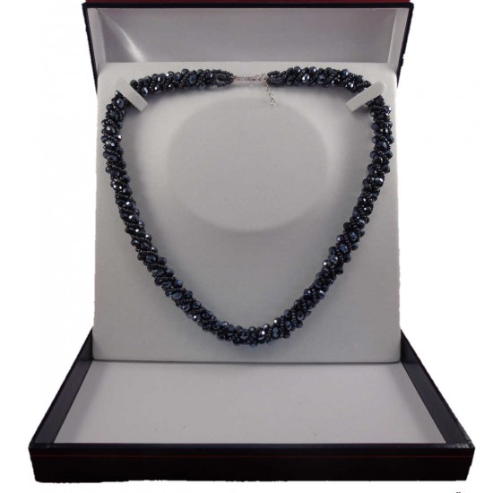 COLLAR PLATA CRISTAL