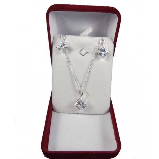 CONJUNTO PLATA CIRCÓN CONJUNTO PLATA CIRCÓN