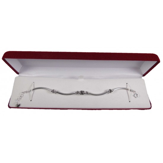 PULSERA PLATA LISA PULSERA PLATA LISA