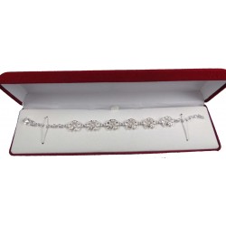 PULSERA  PLATA LISA CABALLO HERRADURA