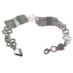 PULSERA PLATA LISA