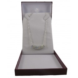 COLLAR  PLATA  CRISTAL AUSTRIACO