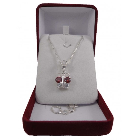 COLLAR PLATA MARIPOSA COLLAR PLATA MARIPOSA