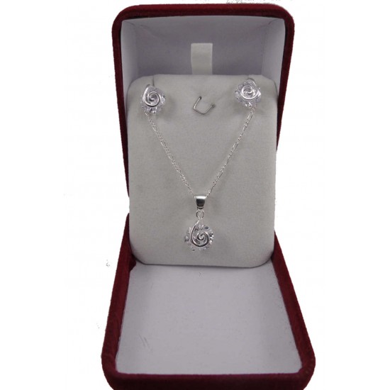 CONJUNTO PLATA CIRCÓN CONJUNTO PLATA CIRCÓN
